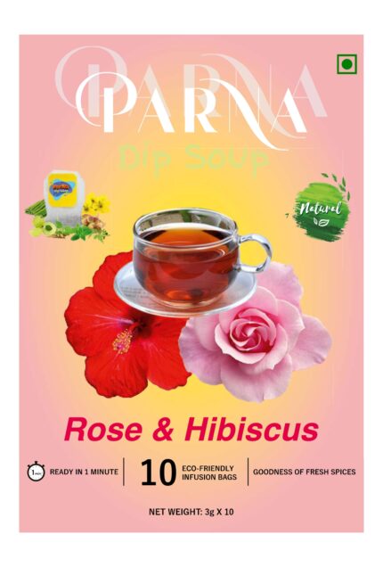 Rose-Hibiscus Dip Soup